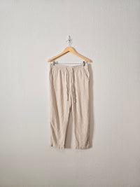 Gap Linen Blend Easy Pants (M)