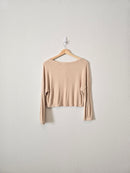 Cropped Thermal Henley Top (XS)