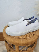 Rothy's White Slip On Sneakers (7.5)