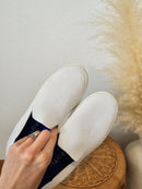 Rothy's White Slip On Sneakers (7.5)