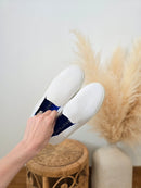 Rothy's White Slip On Sneakers (7.5)