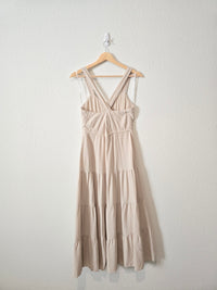 Lulus Linen Midi Dress (S)