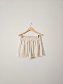 Promesa Neutral Linen Shorts (L)