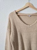 Gilli Neutral Knit Sweater (S)