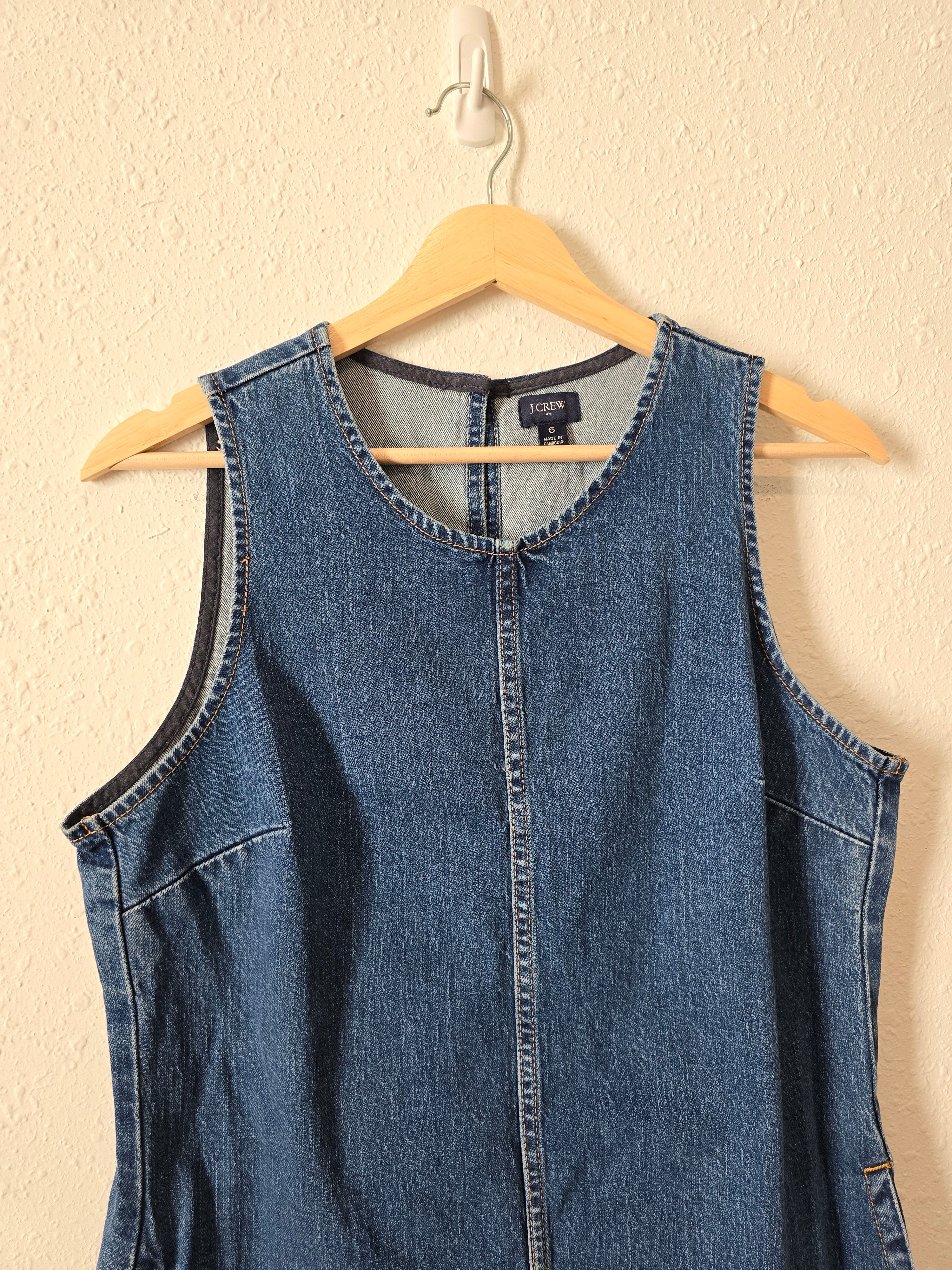 J.Crew Denim Mini Dress (6)