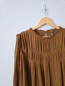 Free People Ginger Flare Sleeve Top (XL)