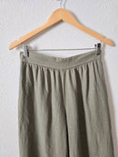 Lou & Grey Linen Wide Leg Pants (S)