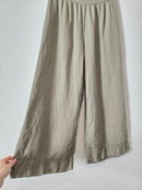 Lou & Grey Linen Wide Leg Pants (S)