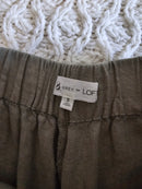 Lou & Grey Linen Wide Leg Pants (S)