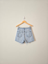 Zara Light Wash Denim Shorts (6)