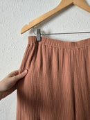 Gauze Wide Leg Pants (L)