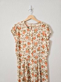 Reformation Floral Button Up Dress (8)