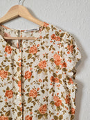 Reformation Floral Button Up Dress (8)