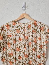 Reformation Floral Button Up Dress (8)