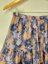 Aerie Floral Midi Skirt (S)