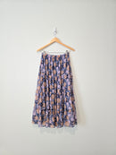 Aerie Floral Midi Skirt (S)