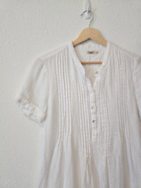 Faherty 100% Linen Mini Dress (S)