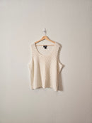 Vintage Crochet Knit Tank (3X)