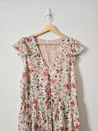 Good Hart Floral Midi Dress (M)