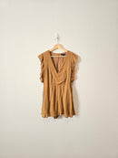 Miou Muse Mustard Romper (M)