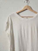 Umgee Oversized Linen Top (M)