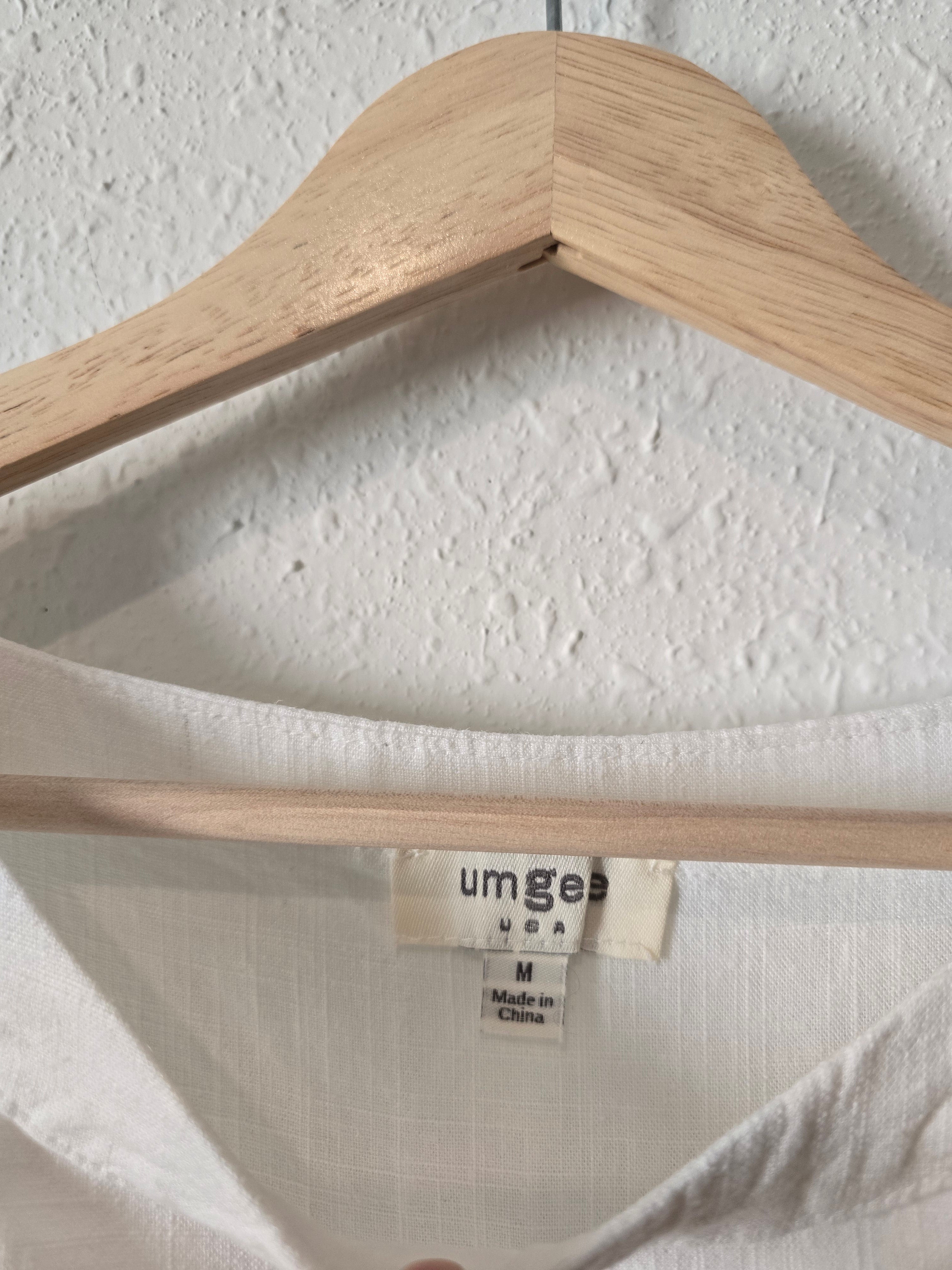 Umgee Oversized Linen Top (M)