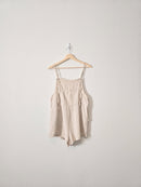 Ci Sono Neutral Linen Shortalls (S)