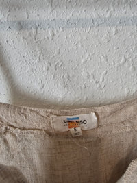 Ci Sono Neutral Linen Shortalls (S)