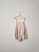 Ci Sono Neutral Linen Shortalls (S)