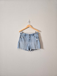 Loft Light Wash Denim Shorts (28/6)