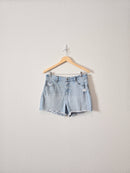 Loft Light Wash Denim Shorts (28/6)