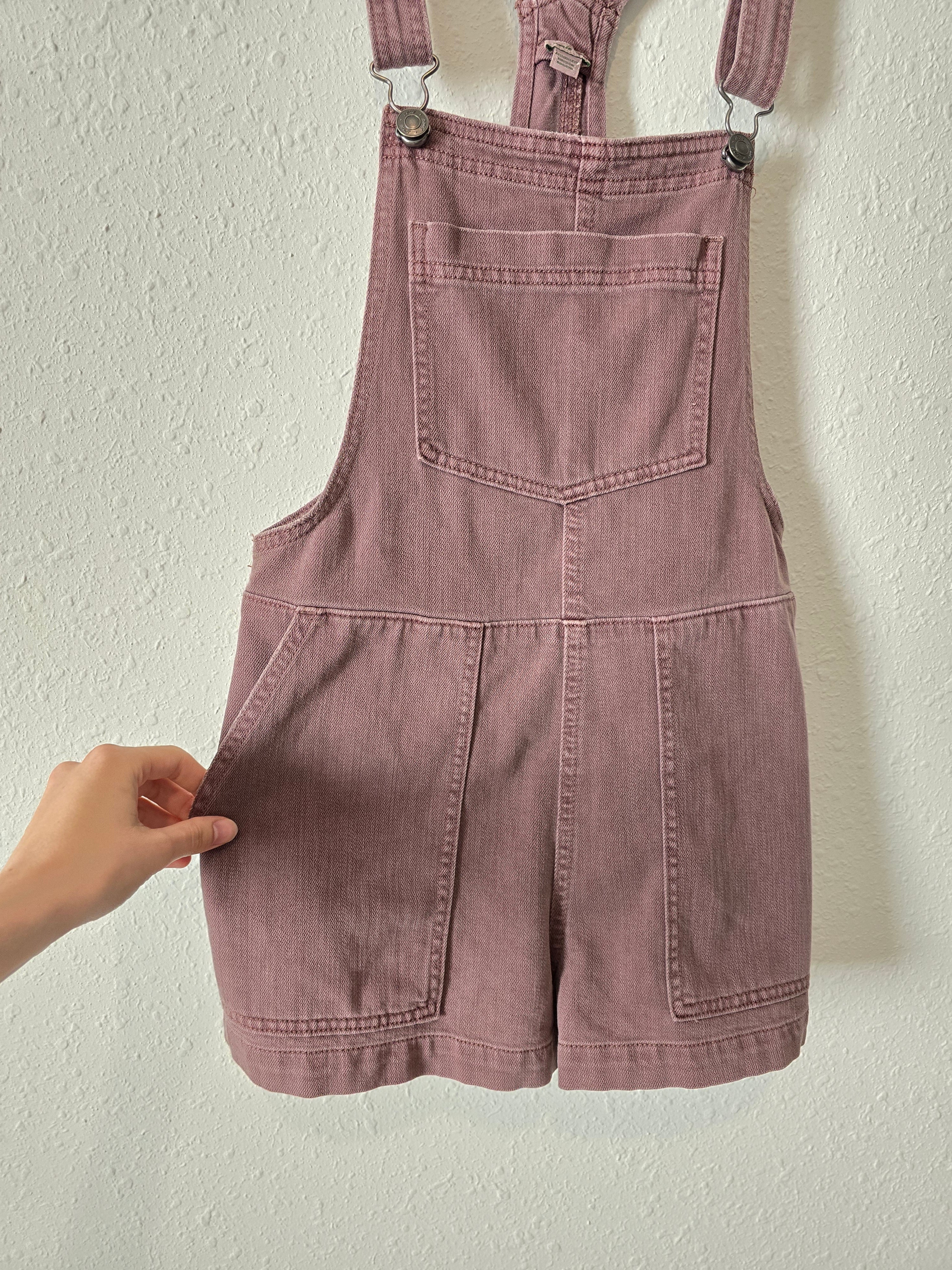 Aerie Mauve Shortalls (XS)