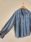 Denim Boyfriend Button Up (XL)