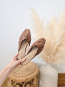 Able Brown Leather Mules (7)