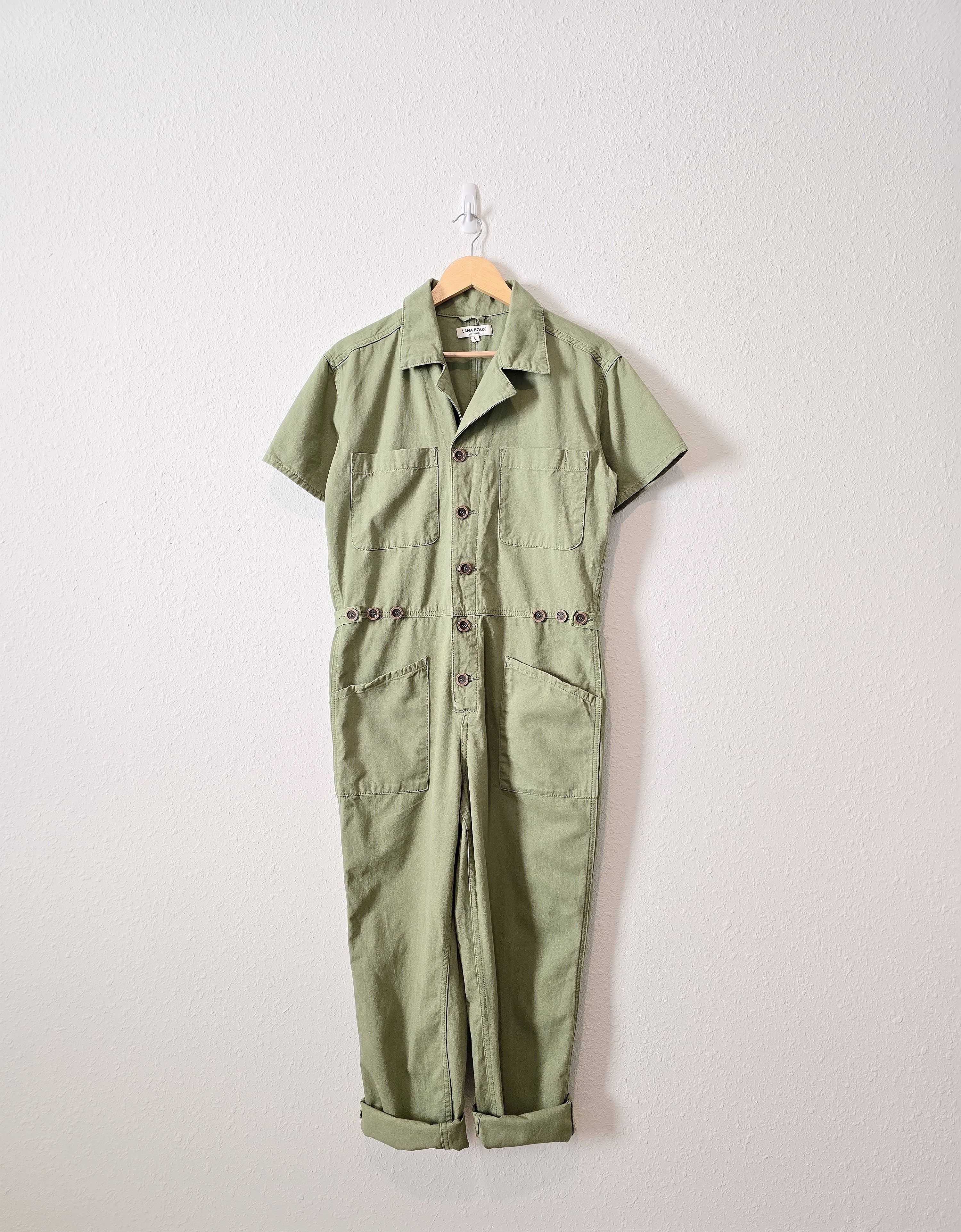 Green Straight Leg Coveralls (L)