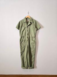 Green Straight Leg Coveralls (L)