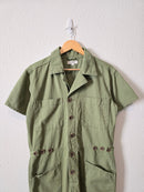 Green Straight Leg Coveralls (L)