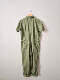 Green Straight Leg Coveralls (L)