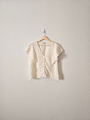 Madewell Linen Ruffle Top (10)