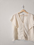 Madewell Linen Ruffle Top (10)