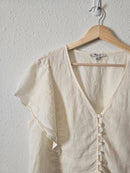 Madewell Linen Ruffle Top (10)