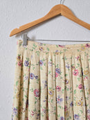 Vintage Floral Midi Skirt (14)