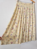 Vintage Floral Midi Skirt (14)