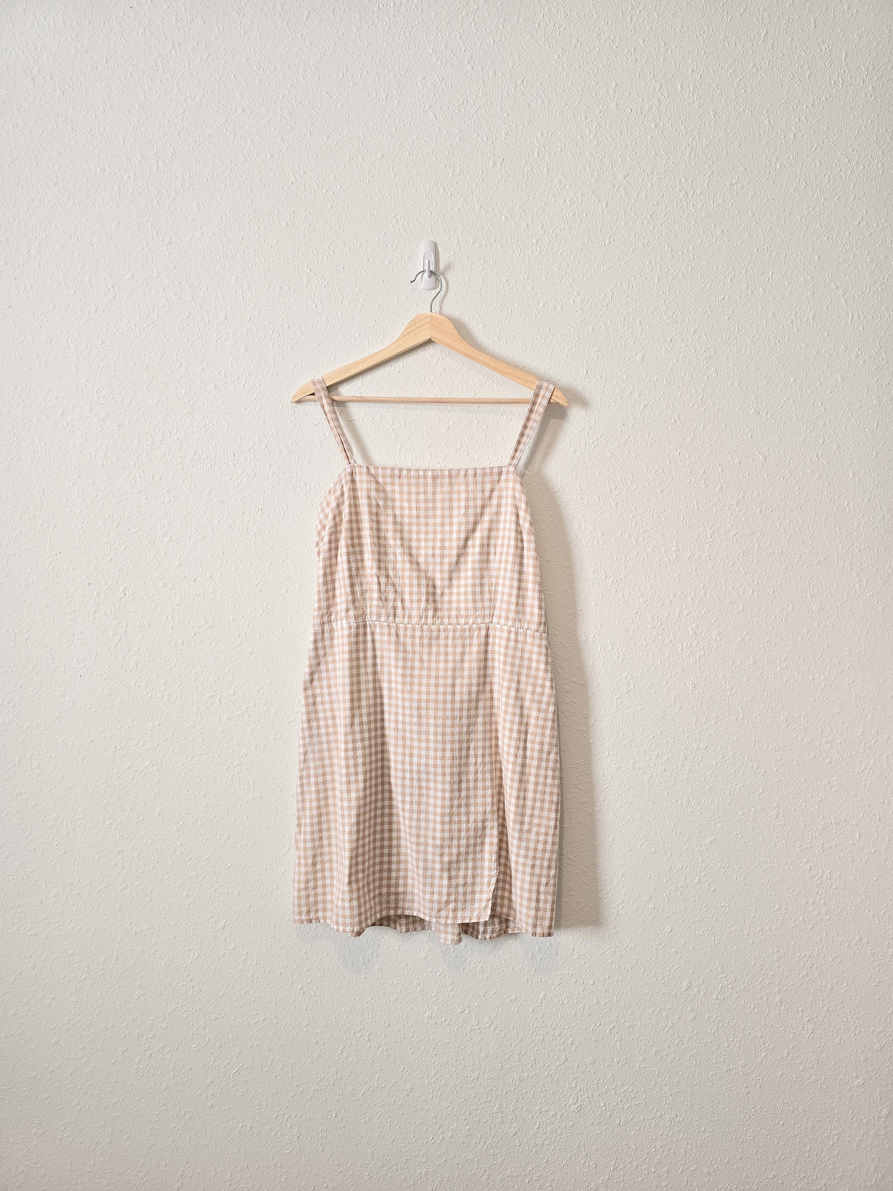 Abercrombie Gingham Mini Dress (L)