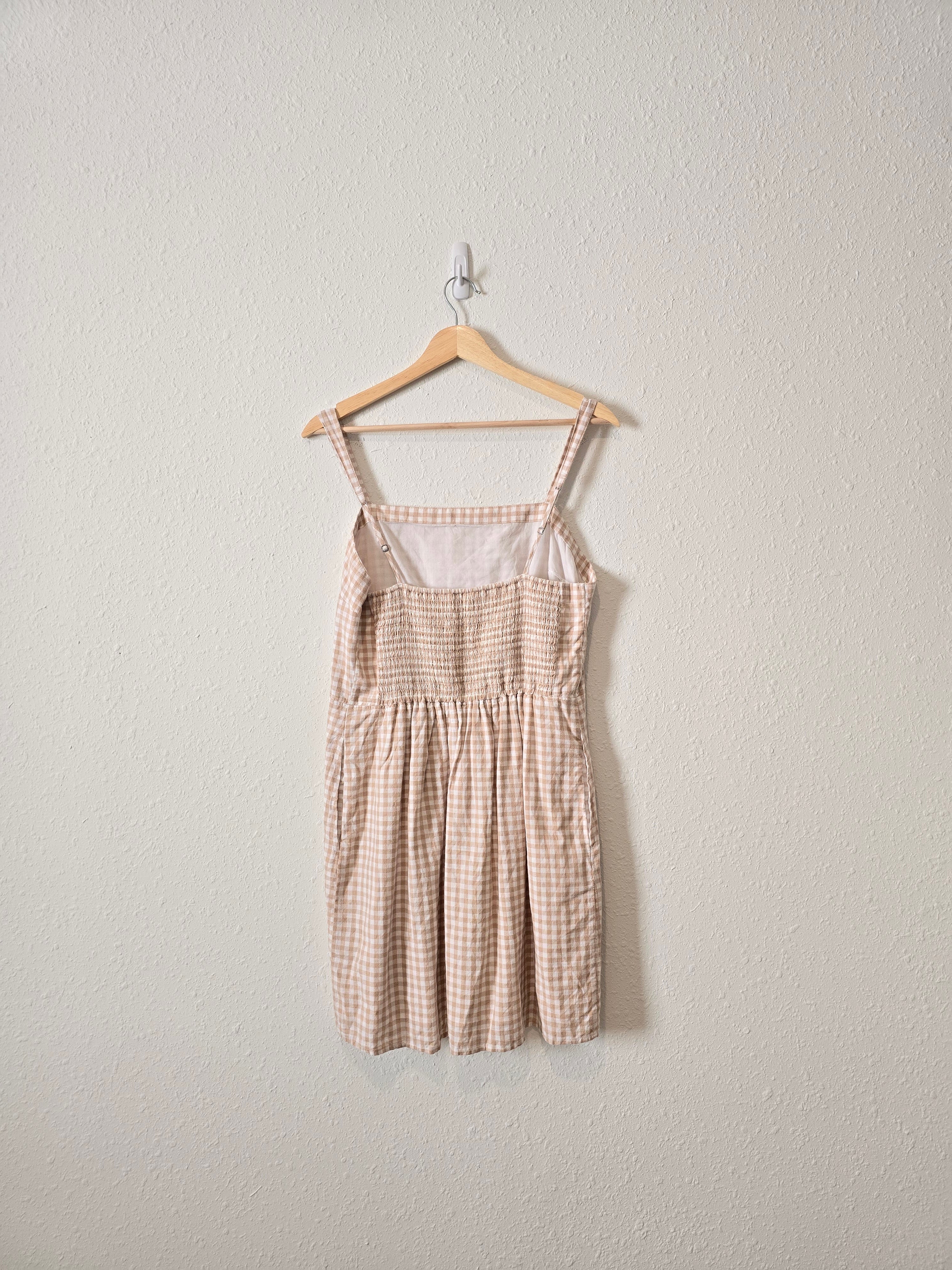 Abercrombie Gingham Mini Dress (L)