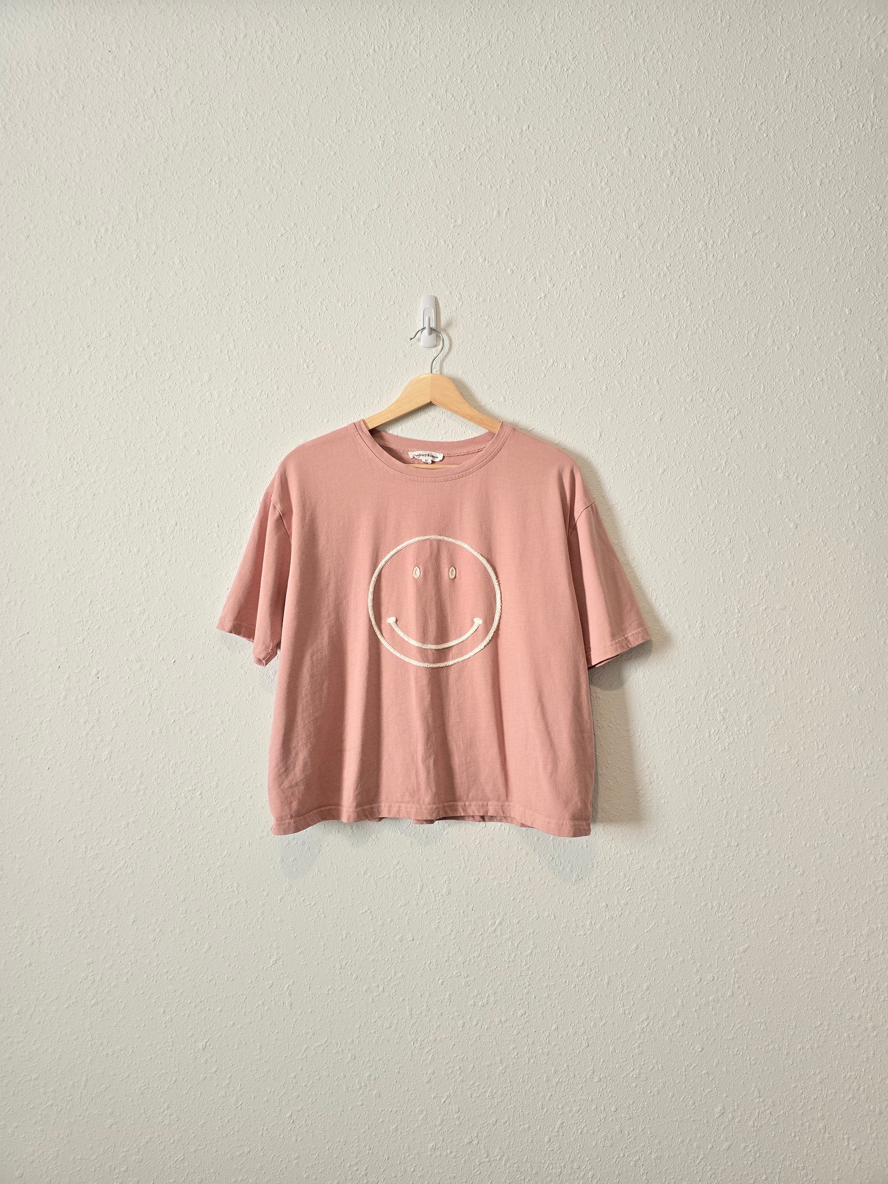 Boutique Smiley Boxy Tee (M)