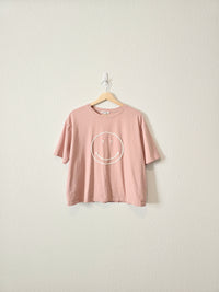 Boutique Smiley Boxy Tee (M)