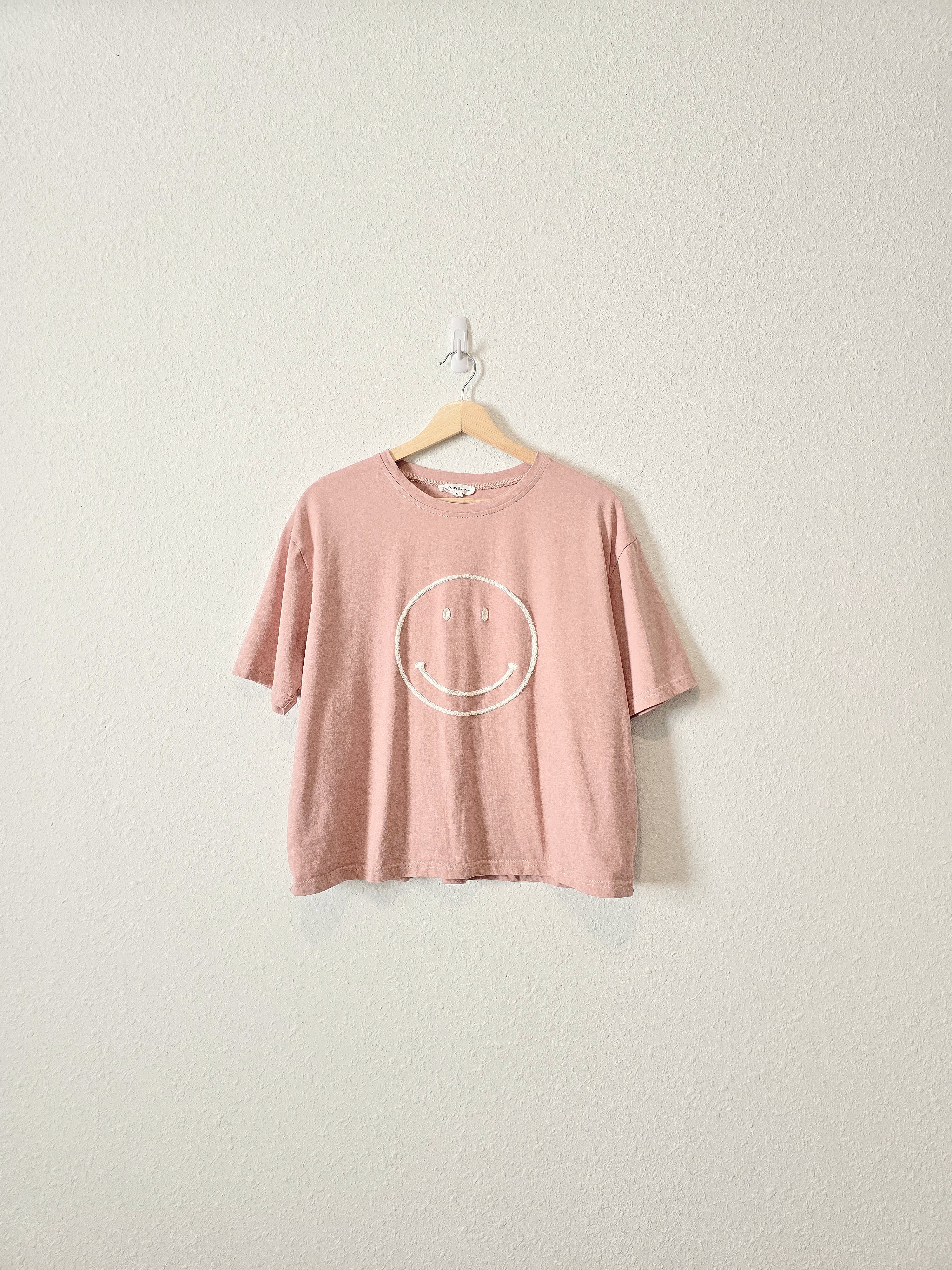 Boutique Smiley Boxy Tee (M)