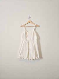 Urban Outfitters Lace Romper (S)