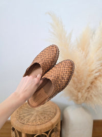 Woven Slip On Mules (10)